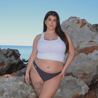 Powerpants Organic Cotton Bikini Brief in Midnight