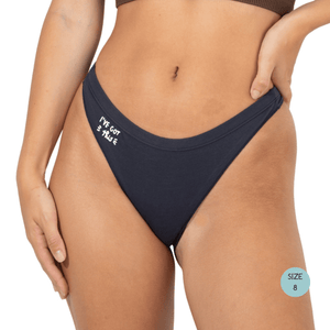Panty Promise Organic Cotton High Rise Thong – Indulge Boutique